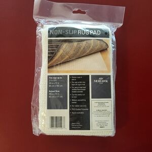 Mohawk Home Non Slip Rug Pad 20in X 70in New Nip